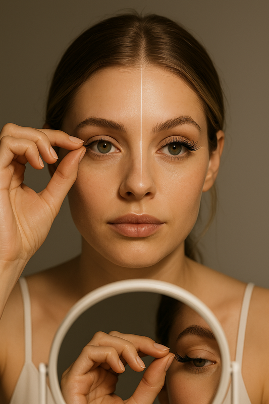 Lash Drama Without the Lash Glue Mess